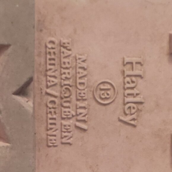 Girl's HATLEY rain ankle boots rubber waterproof Size 13 - Picture 8 of 8